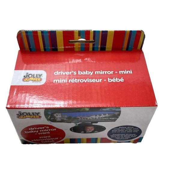 Jolly Jumper Suction Mount Drivers Mini Baby Mirror - Brand New - Picture 3 of 6